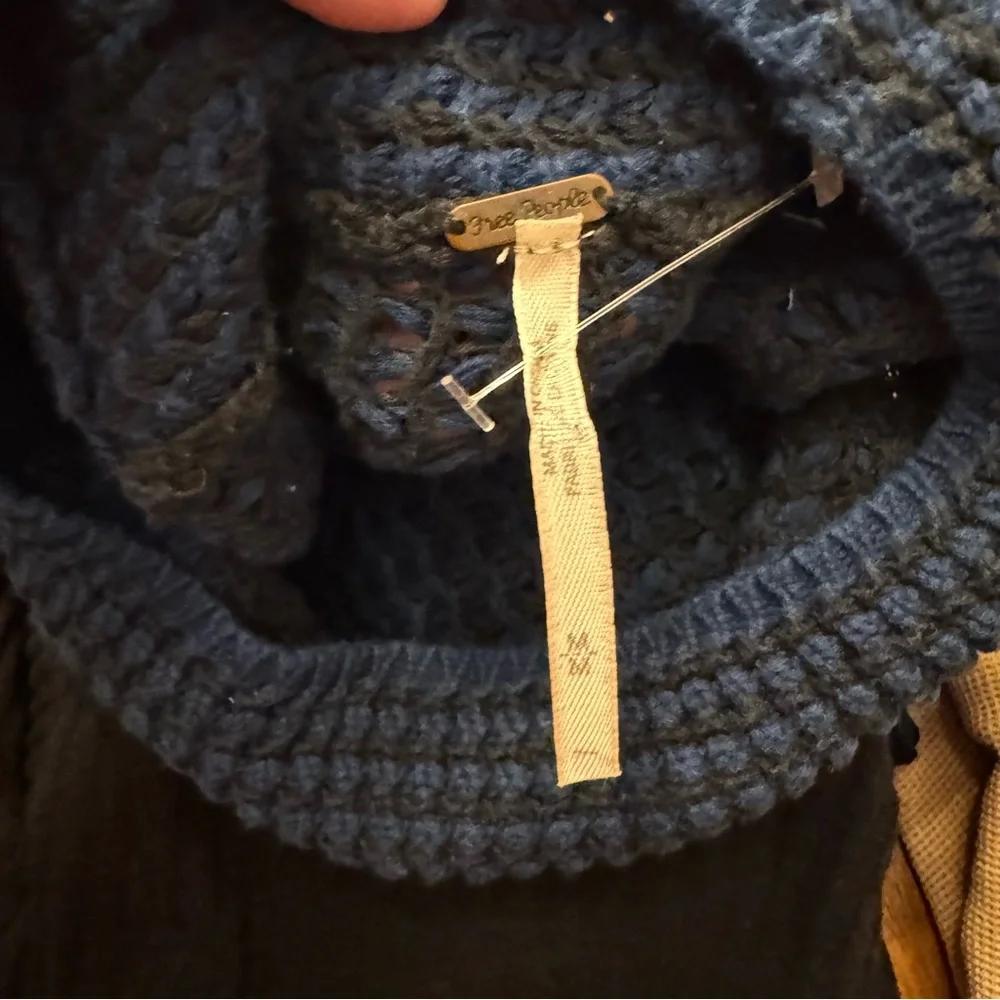 FREE‎ PEOPLE Snow Day Mockneck Sweater